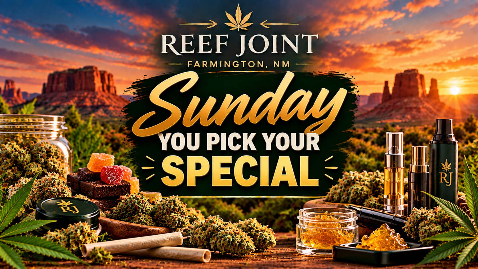Sunday - You Pick Your Special at Reef Joint in Farmington NM